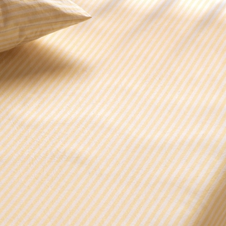 Drap housse berceau Percale de Coton Bio rayé