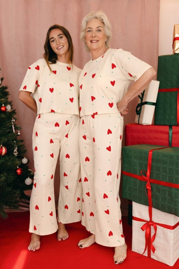 Ensemble pyjama Long gaufré Coton Bio