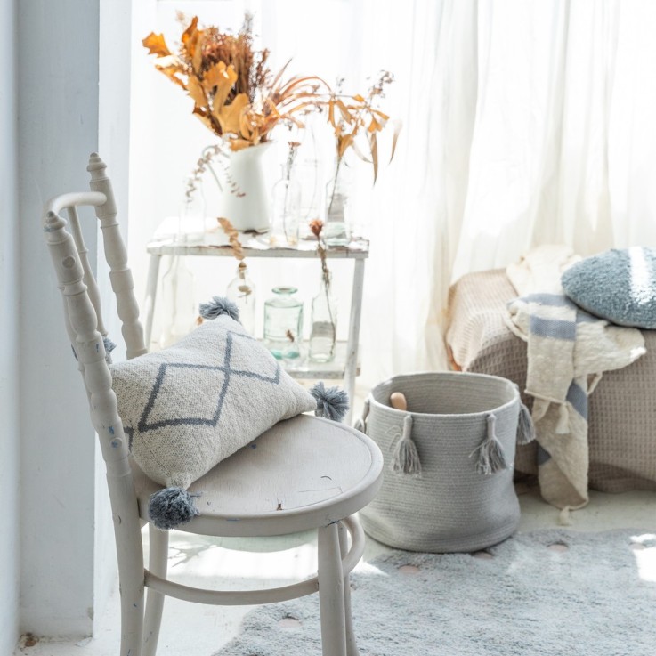 Coussin Tricoté En Coton Little Oasis Bereber Style