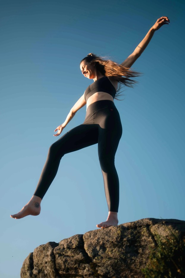 Legging sport femme noir Orion