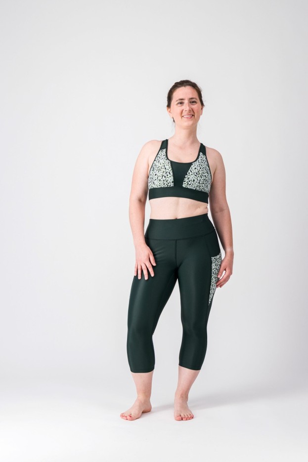 Legging 3/4 femme Scotland