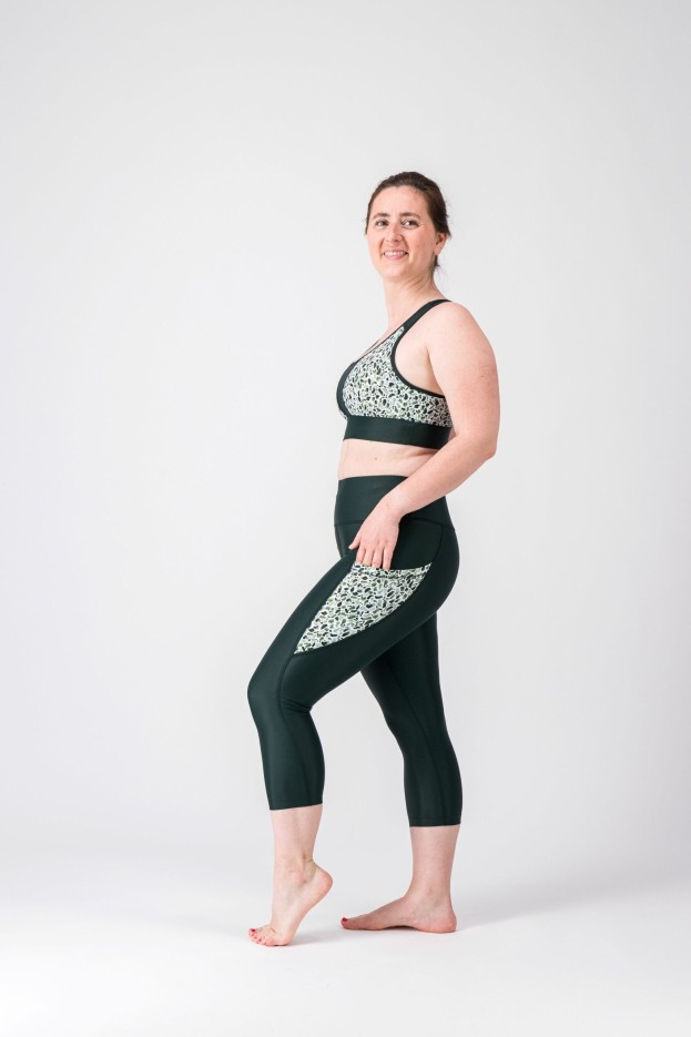 Legging 3/4 femme Scotland