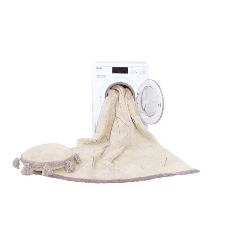 Tapis Rectangulaire En Coton Abc Upcyclé