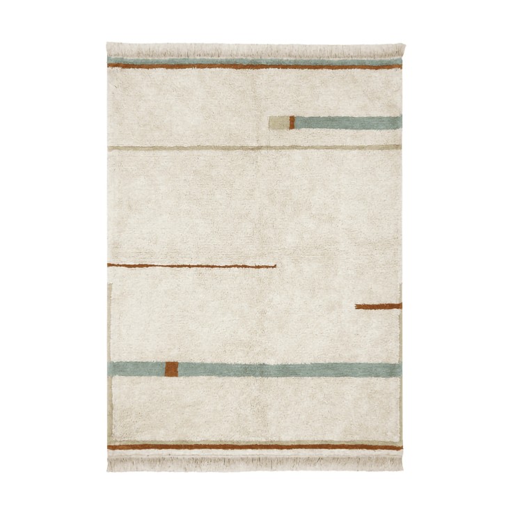 Tapis Rectangulaire En Coton Voies Eco-City