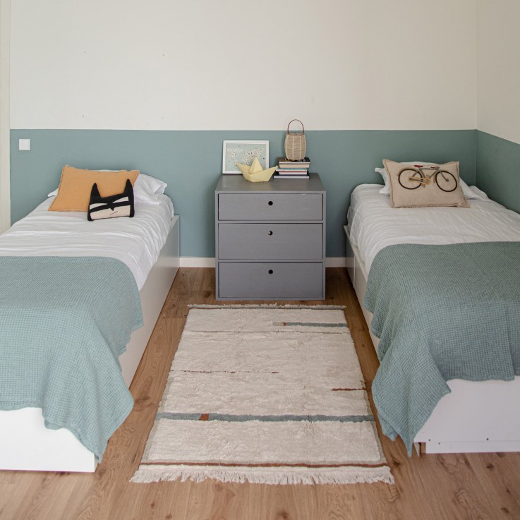 Tapis Rectangulaire En Coton Voies Eco-City