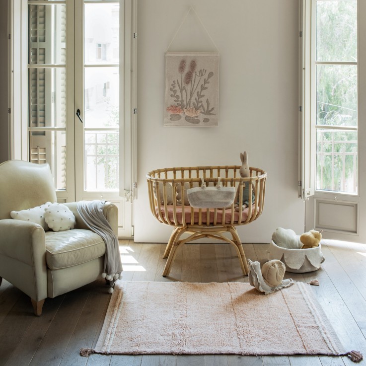 Tapis Rectangulaire En Coton Jardin Fantastique