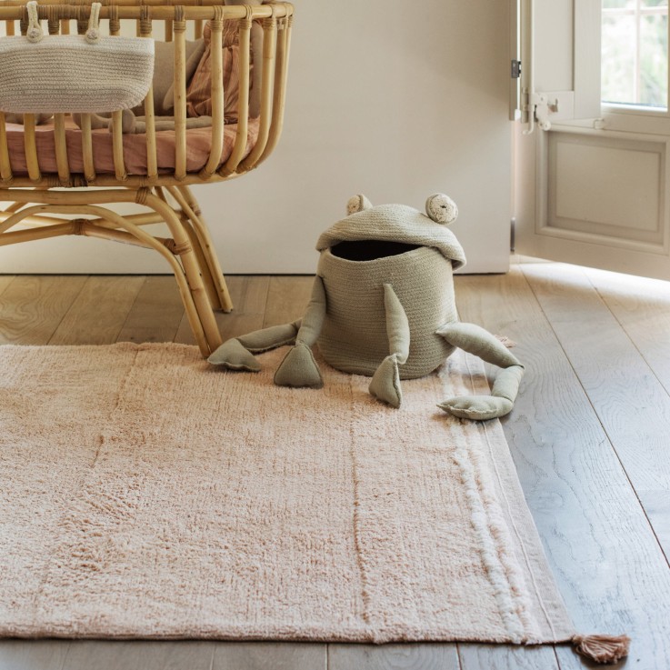 Tapis Rectangulaire En Coton Jardin Fantastique