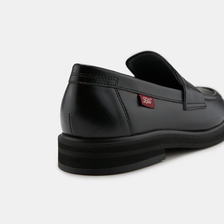 Mocassins mixtes Douro en cuir d'olive