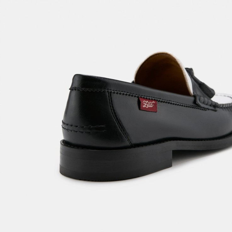 Mocassins mixtes Minho en cuir d'olive