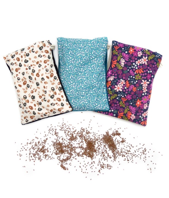 Bouillotte aux graines de Lin