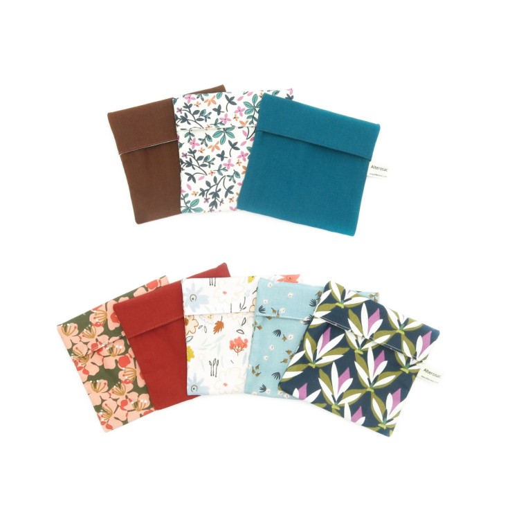 Pochette à savon doublée en Coton