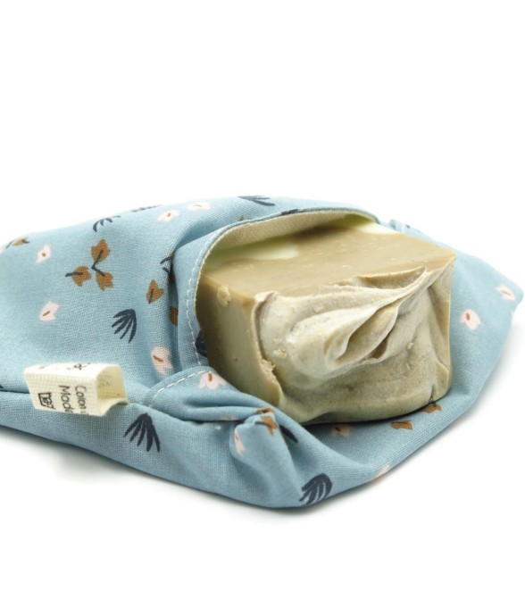 Pochette à savon doublée en...