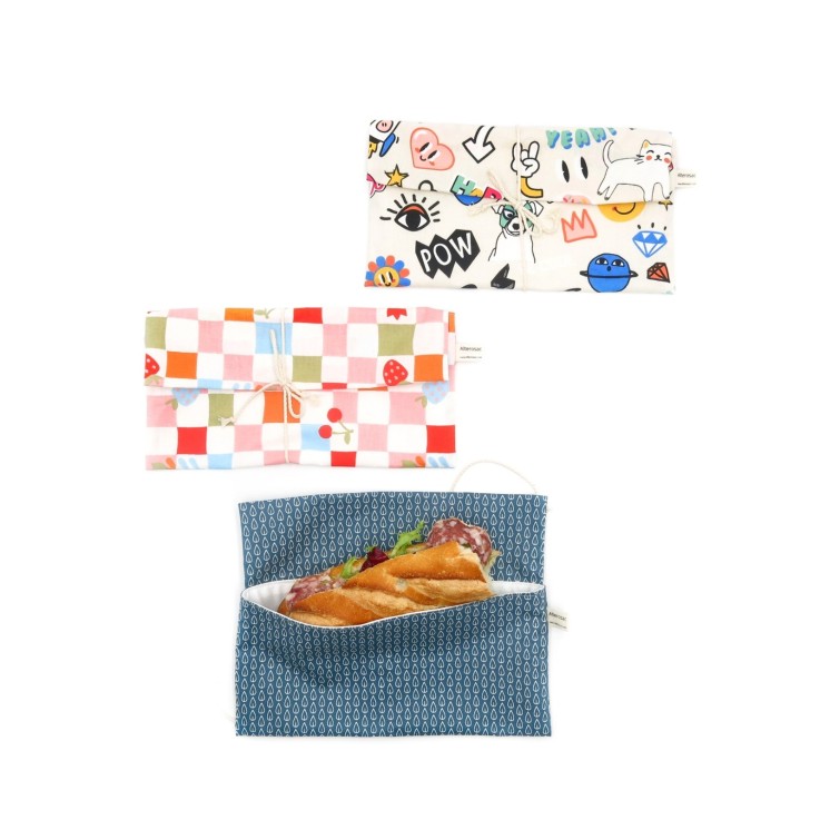 Pochette à sandwich en Coton (M)