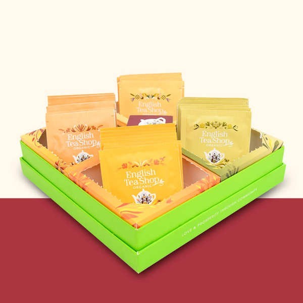 Coffret Moments pour Soi 32 sachets de thés & infusions bio - 4 mélanges - Coffret 32 sachets (58g)