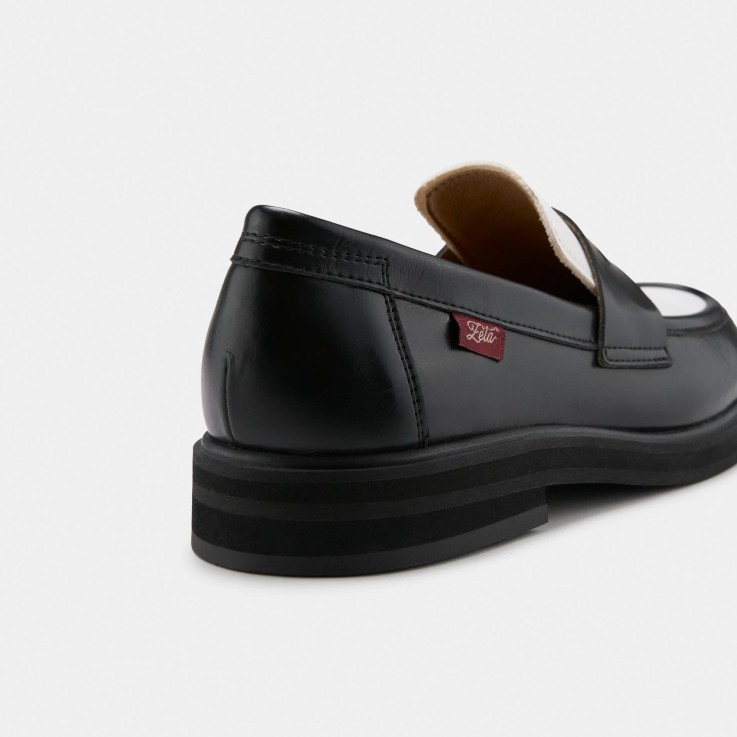 Mocassins mixtes Douro en cuir d'olive