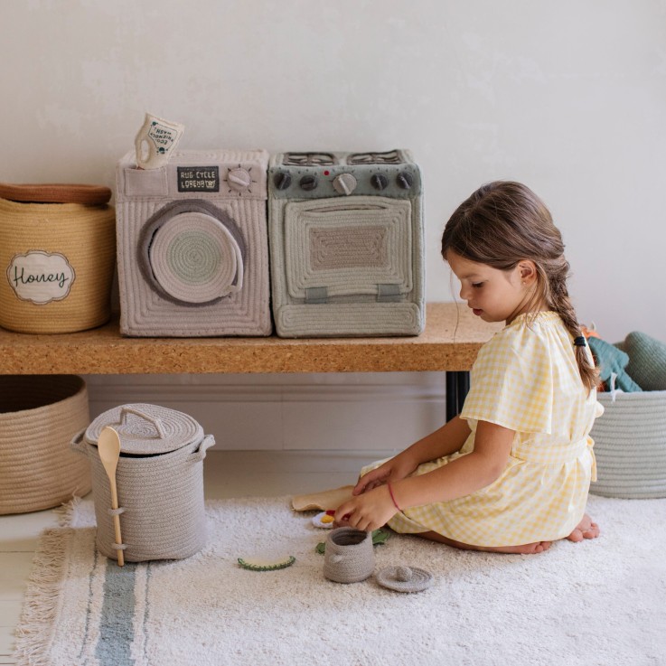 Panier De Cuisine En Coton Little Chefs