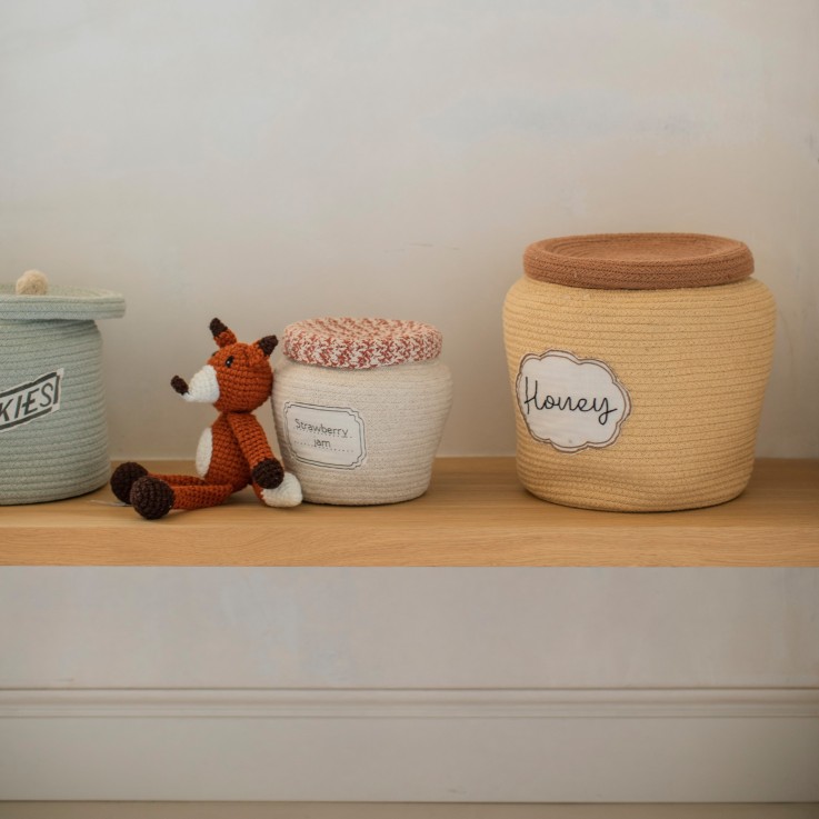 Panier Pot De Confiture En Coton Little Chefs