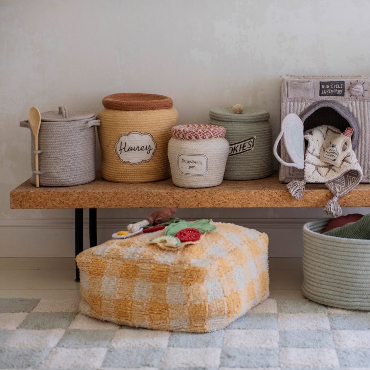 Panier Pot De Confiture En Coton Little Chefs