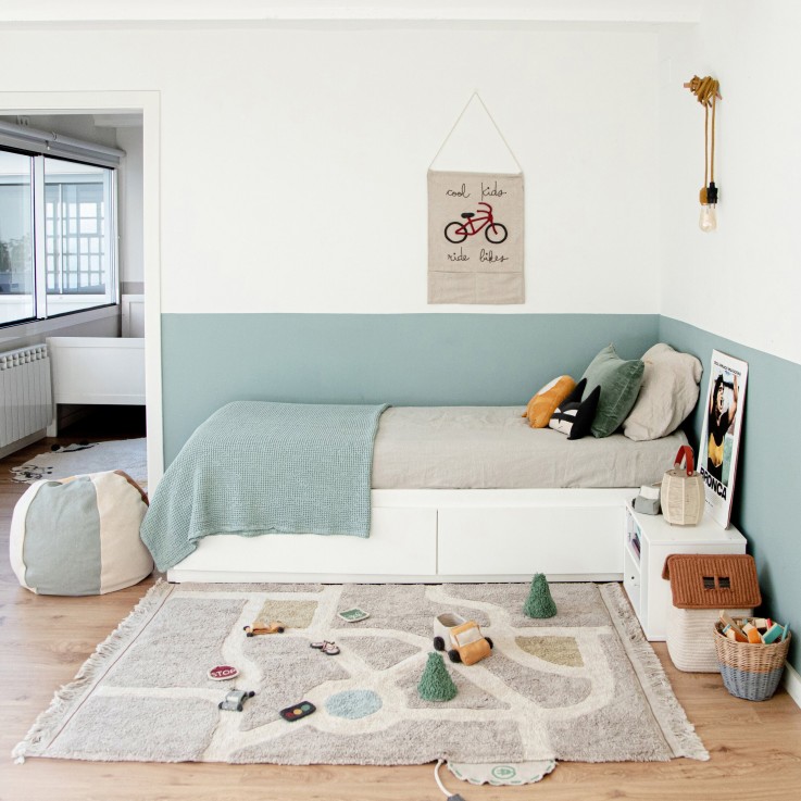 Tapis Rectangulaire En Coton Éco Ville Eco-City