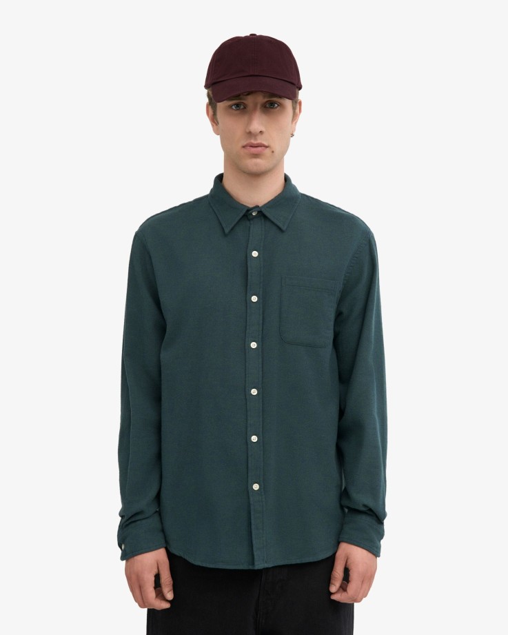 Chemise Flanelle Ocean Green