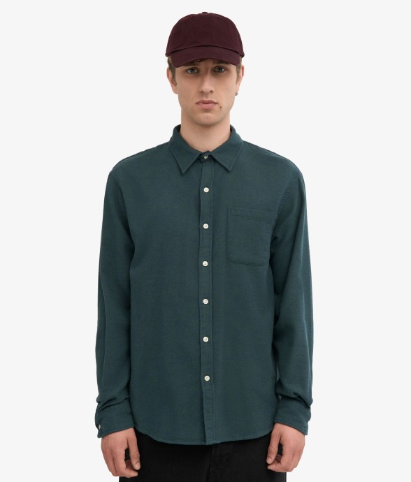 Chemise Flanelle Ocean Green