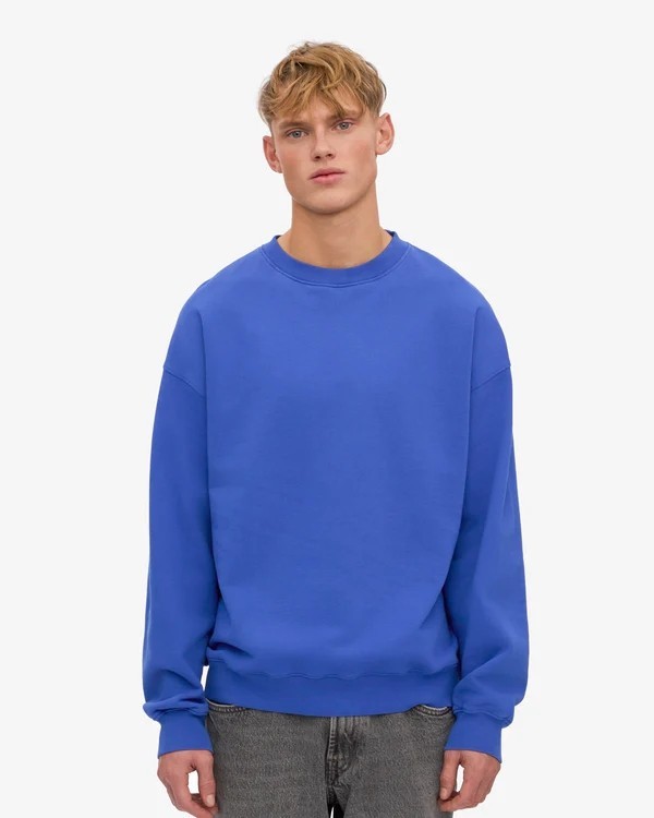 Oversized Crewneck Sapphire Blue