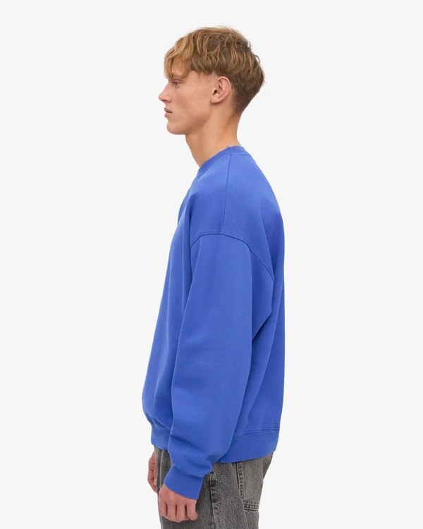 Oversized Crewneck Sapphire Blue