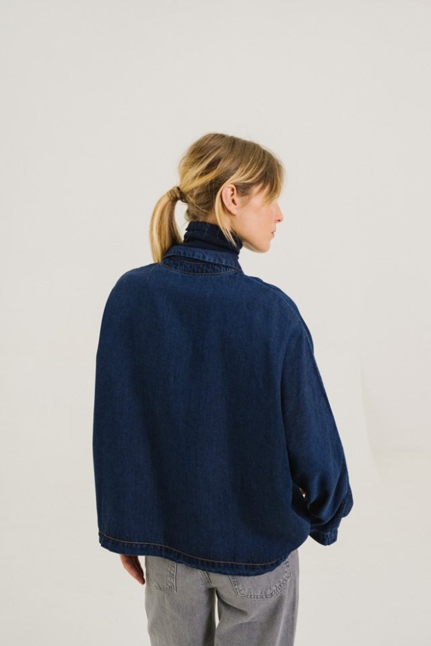 Surchemise Joanie Nuit Bleu Indigo