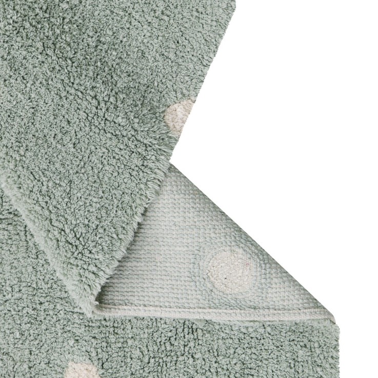 Tapis Rectangulaire En Coton À Pois Chasse Aux Champignons