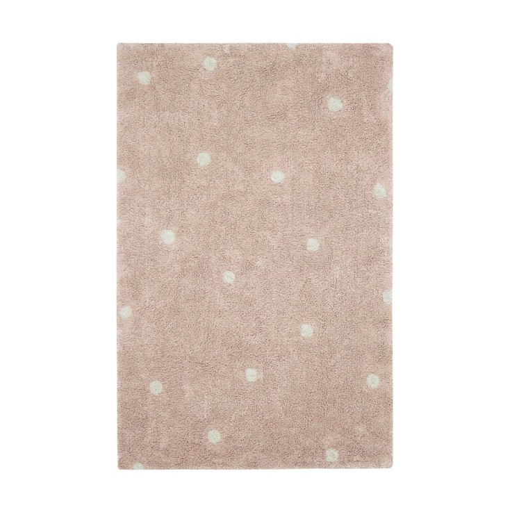 Tapis Rectangulaire En Coton À Pois Chasse Aux Champignons