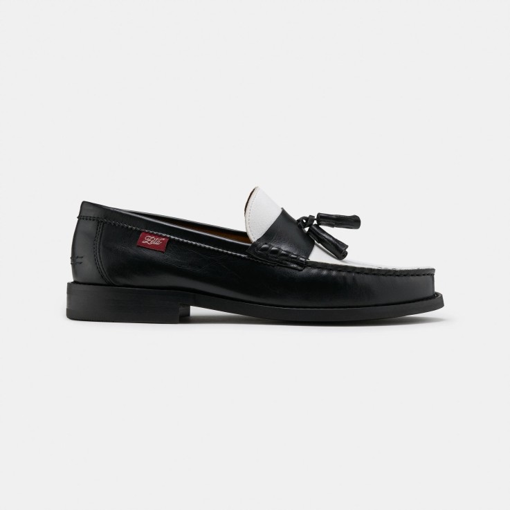 Mocassins mixtes Minho en cuir d'olive