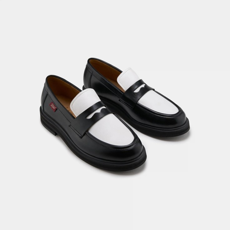Mocassins mixtes Douro en cuir d'olive