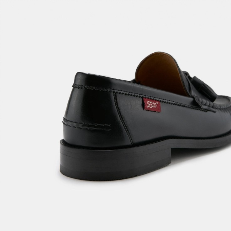 Mocassins mixtes Minho en cuir d'olive