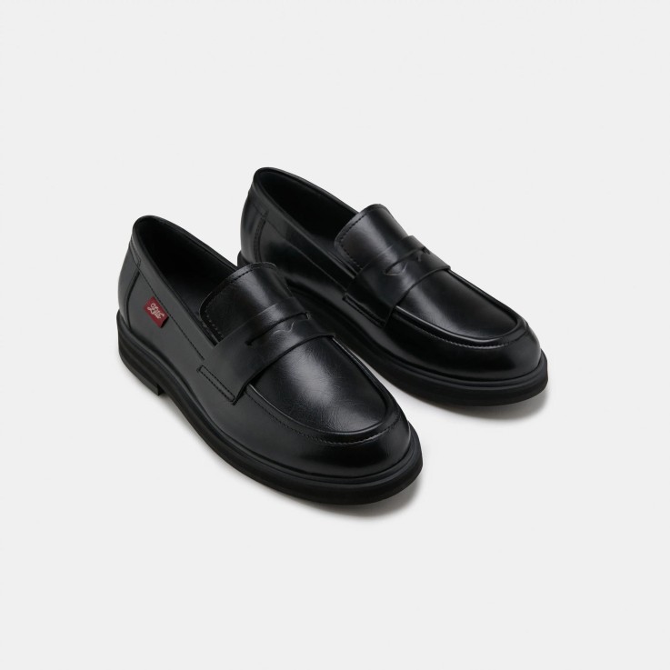 Mocassins mixtes Douro en cuir d'olive