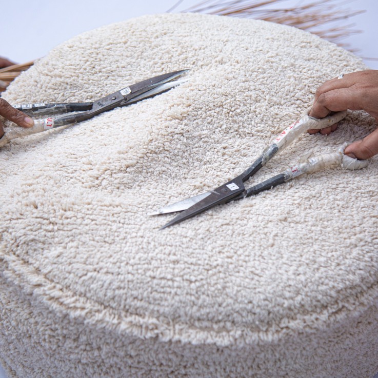 Pouf En Coton Chill Mushroom Hunt