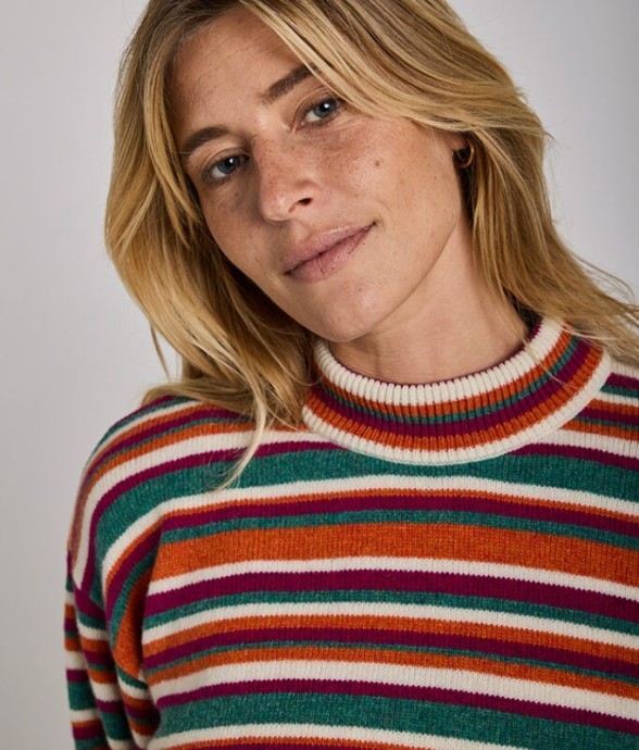 Pull Laine Saveur Rayures...