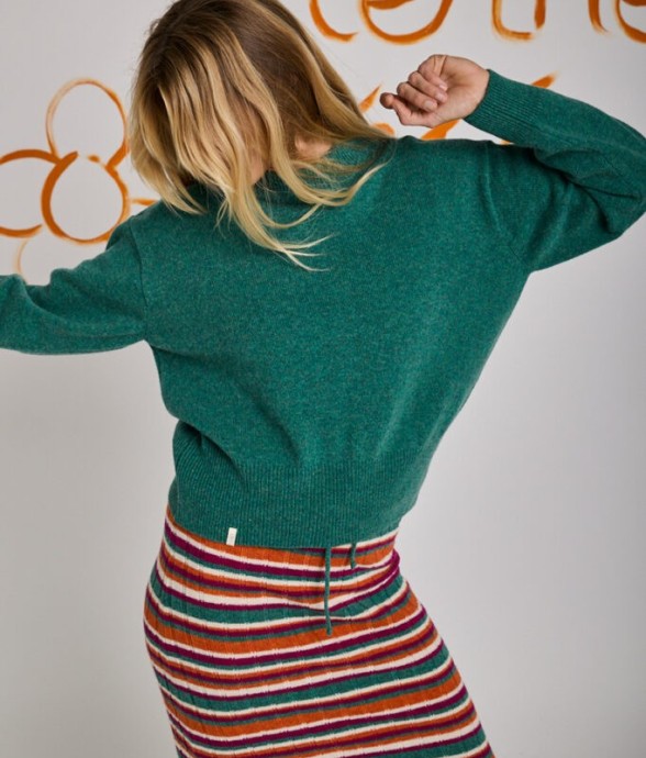 Pull Saveur Vert Forêt