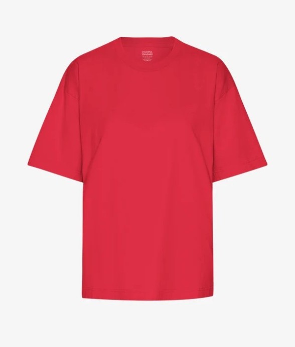Oversized Tee-Shirt Scarlet...