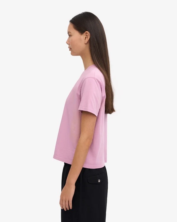 Crop Shirt Boxy Cherry Blossom