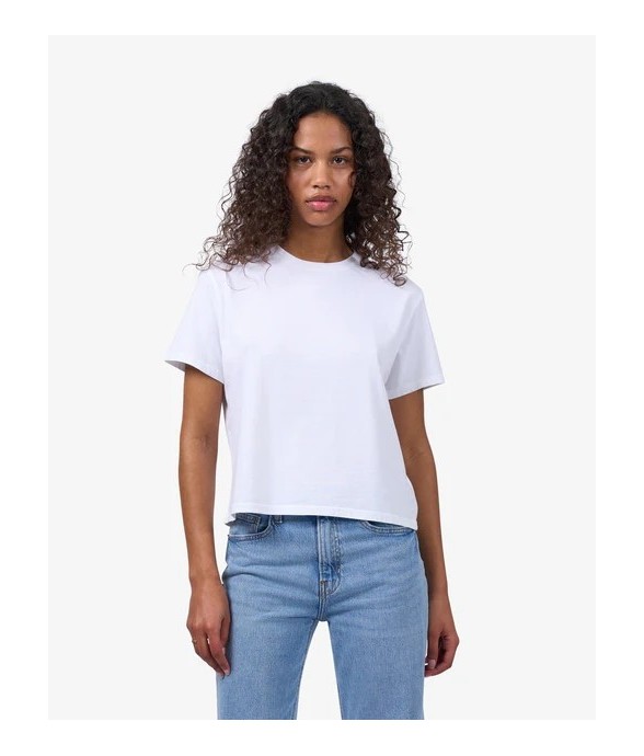Crop Shirt Boxy Optical White