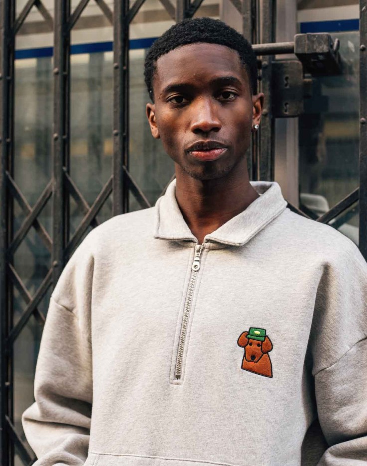 Sweat Manso Alfred Gris Chiné