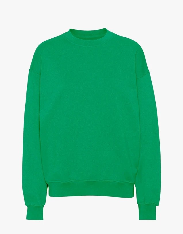 Oversized Crewneck Kelly Green