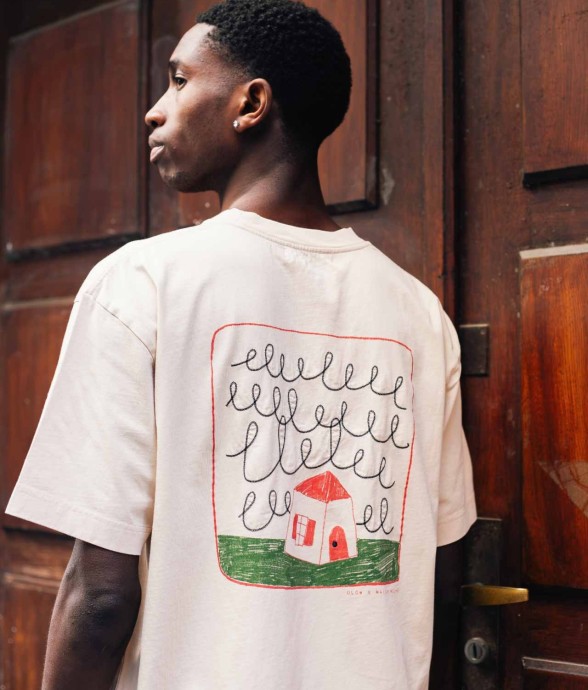 Tee Shirt Tempête Crème...