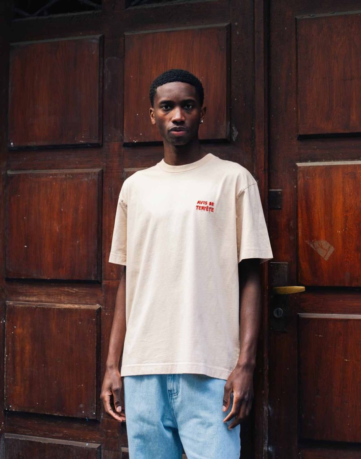 Tee Shirt Tempête Crème Maison Moche