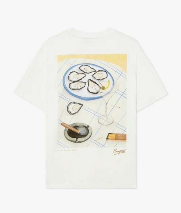 Tee Shirt écru Huitres Arte...