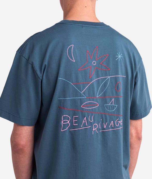 Tee-Shirt Rivage Steel Blue