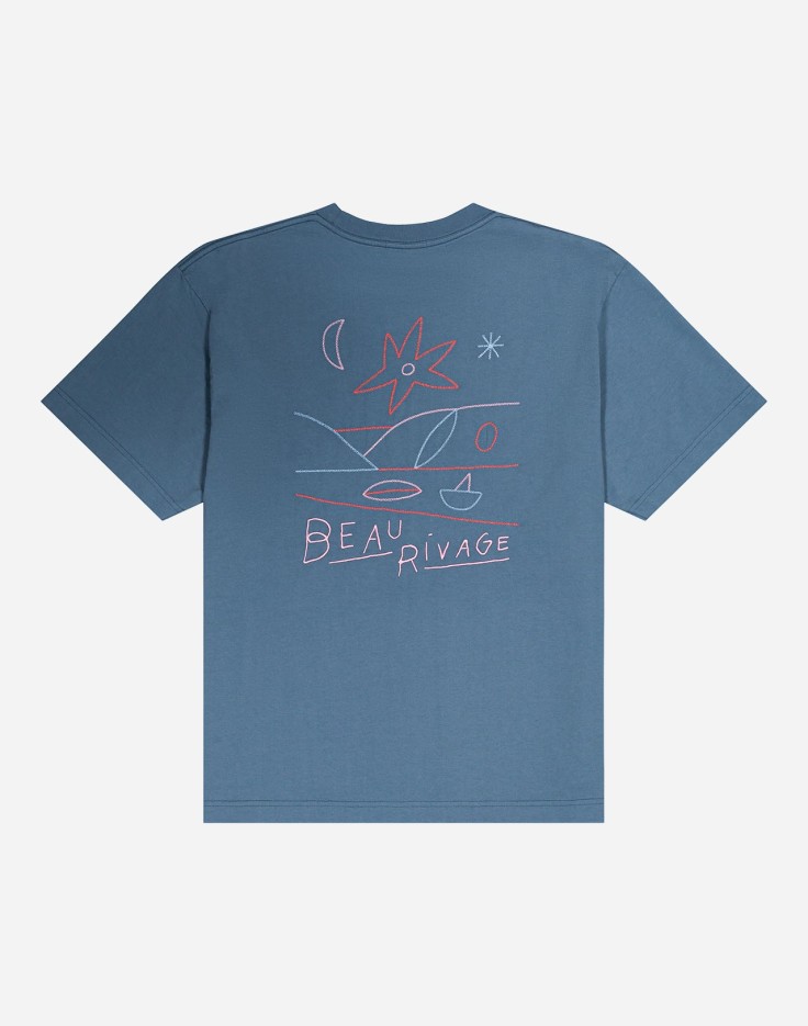 Tee-Shirt Rivage Steel Blue