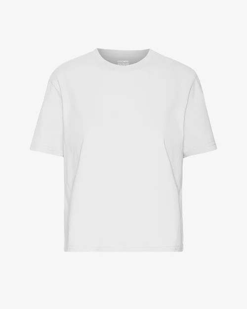 Crop Shirt Boxy Optical White