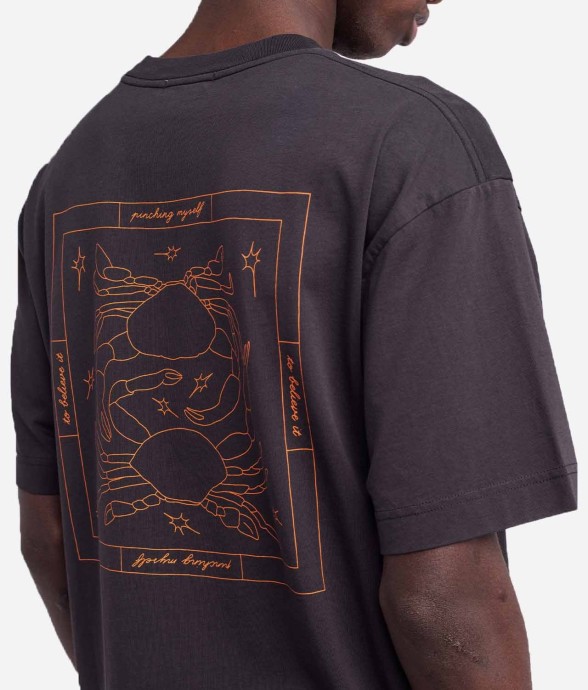 Tee-Shirt Etrille Noir Carbone