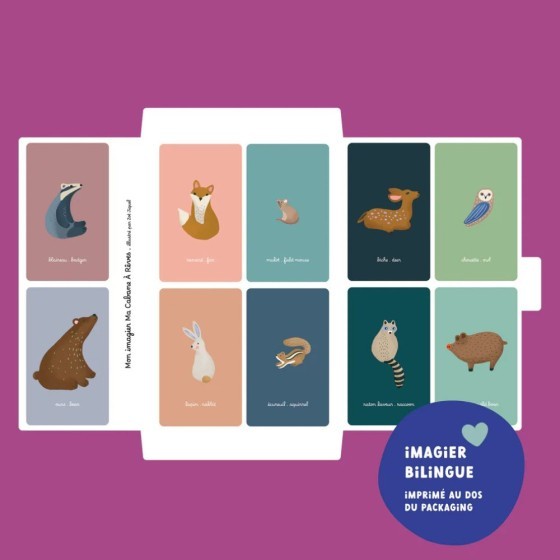 Jeu magnétique animaux forêt